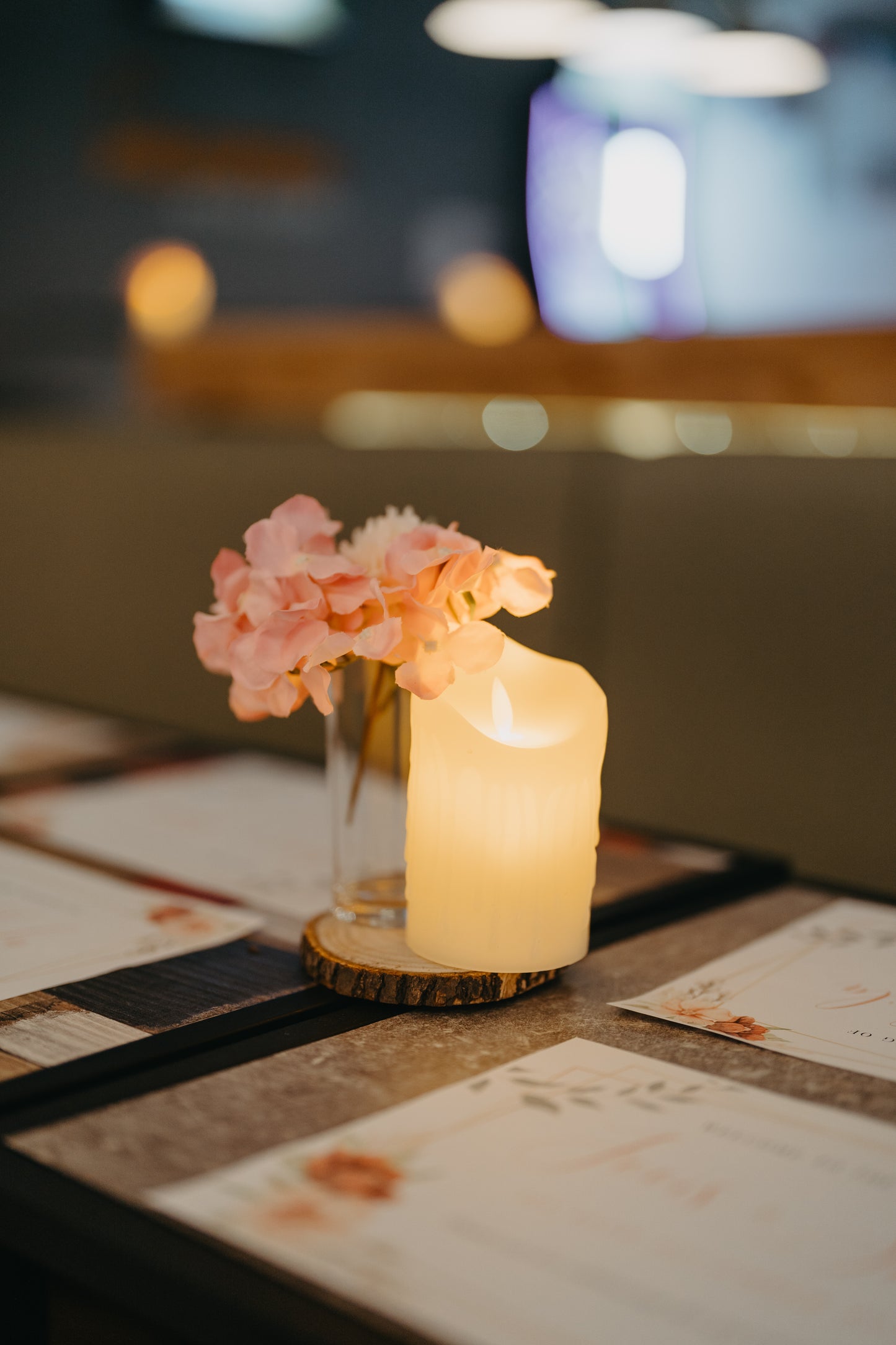 Guest Table Set Up