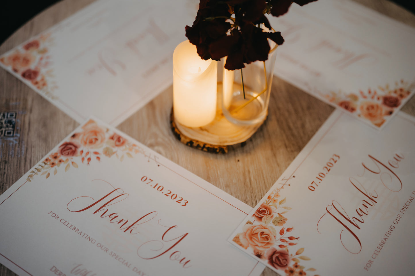 Guest Table Set Up