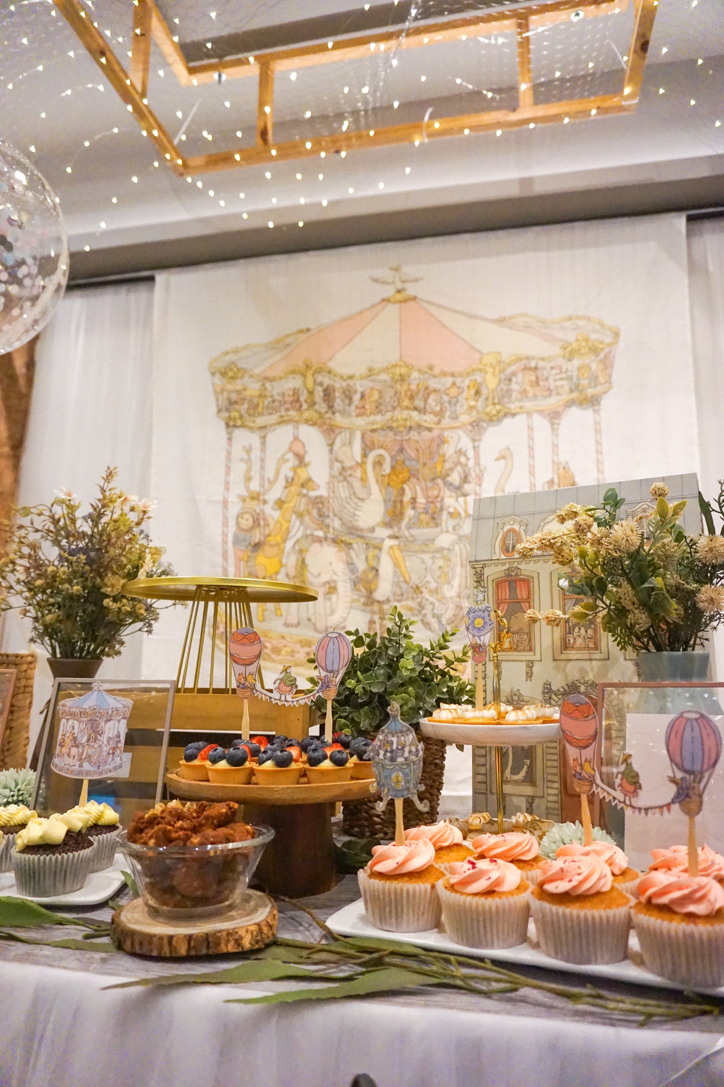 European Vintage Dessert Table Package