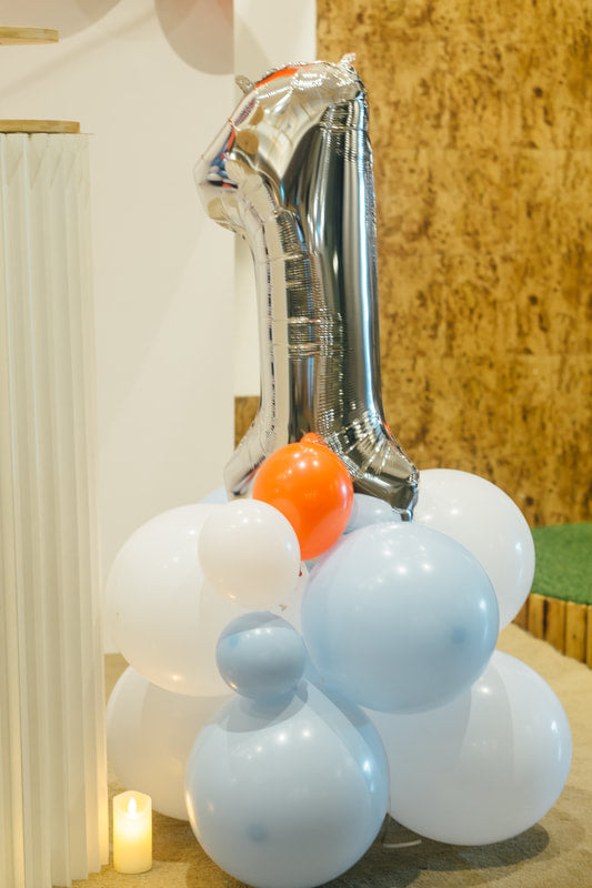 Number Balloon Column