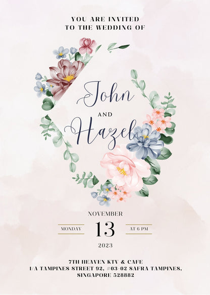 E-Invitation card