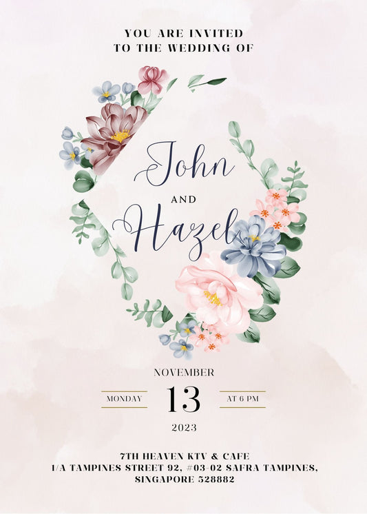 E-Invitation card