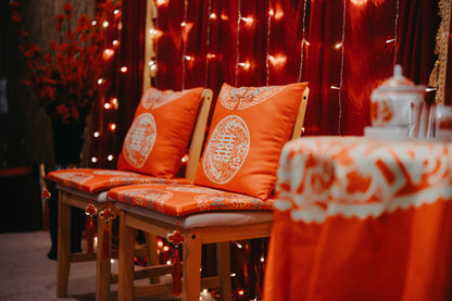 Oriental Red Tea Ceremony Set