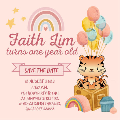 E-Invitation card