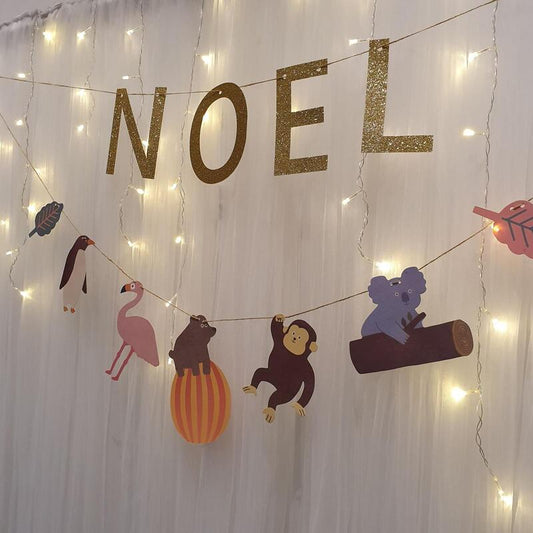 Individual Letter Banner Design