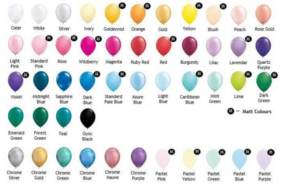 Helium Balloon Bouquet (7 pcs)