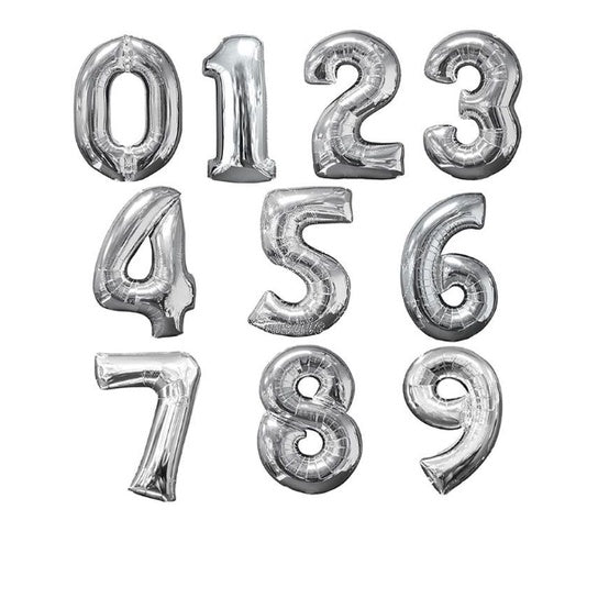 Foil Numbers (Silver/Gold)