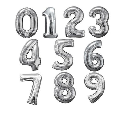 Foil Numbers (Silver/Gold)
