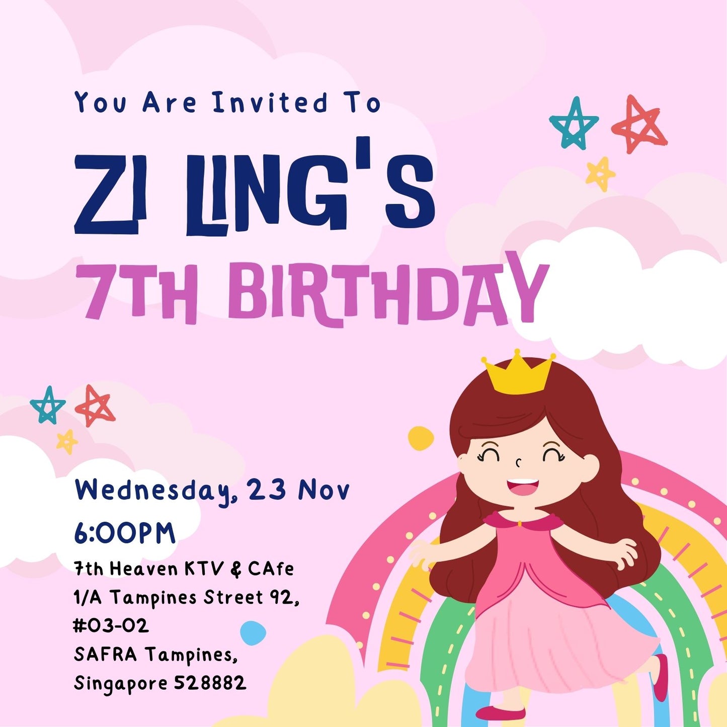 E-Invitation card