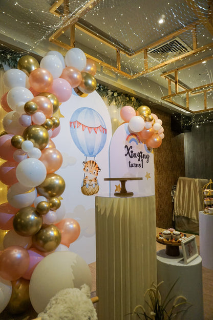 Hot-Air Balloon Tiger Theme Foam Board