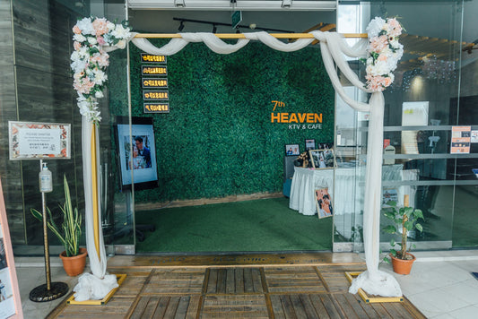 Floral Arch Entrance