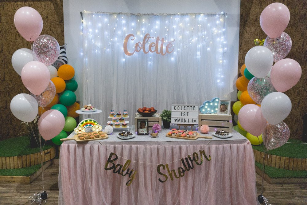 Colour Themed Dessert Table