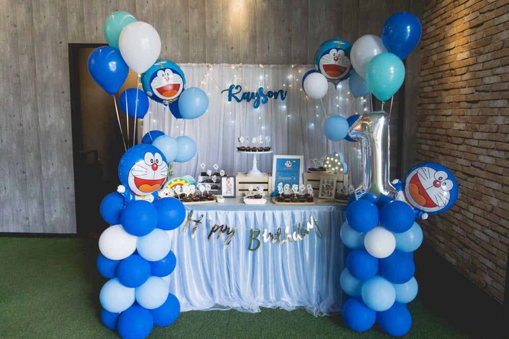Colour Themed Dessert Table