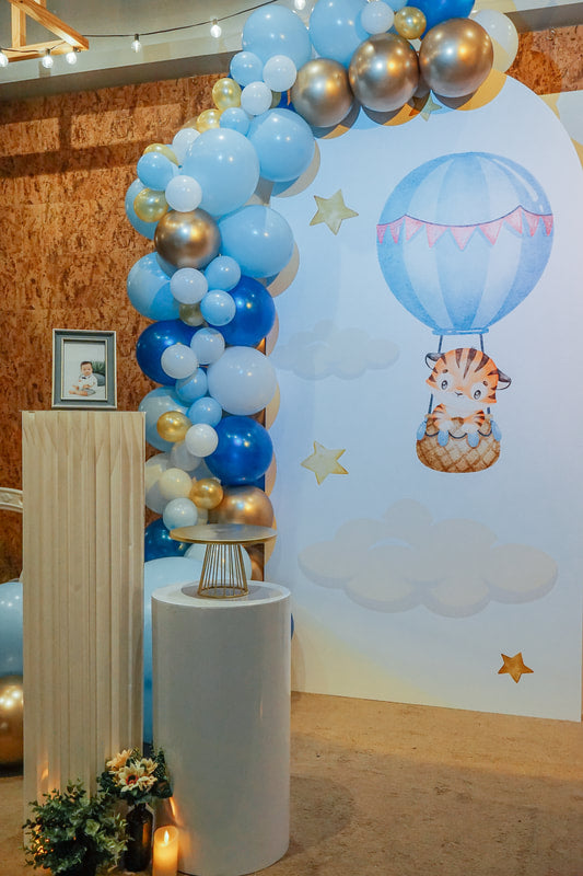 Hot-Air Balloon Tiger Theme Foam Board